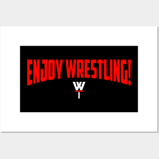 Enjoy Wrestling! Posters and Art